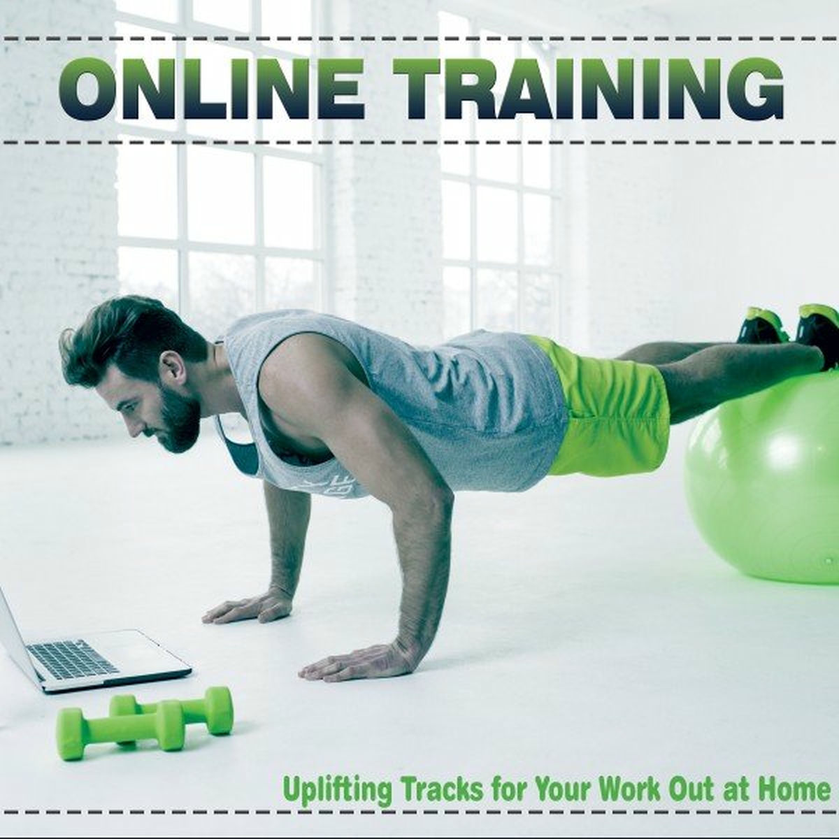 Album cover of Online Training: Uplifting Tracks for Your Work out at Home