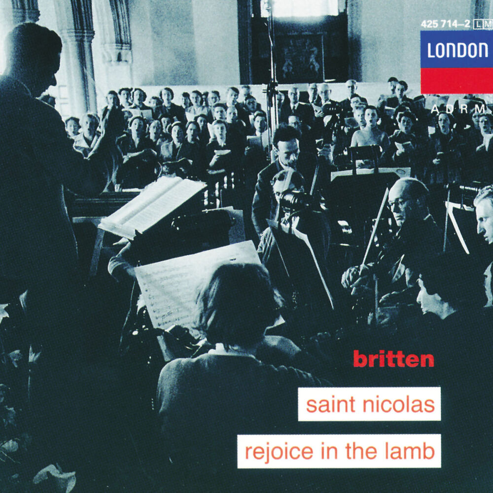 Picture of Britten: Saint Nicolas; Rejoice in the Lamb