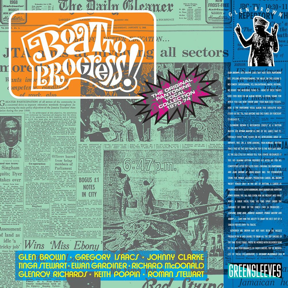 Picture of Glen Brown: Boat To Progress - The Original Pantomine Vocal Collection 1970-74