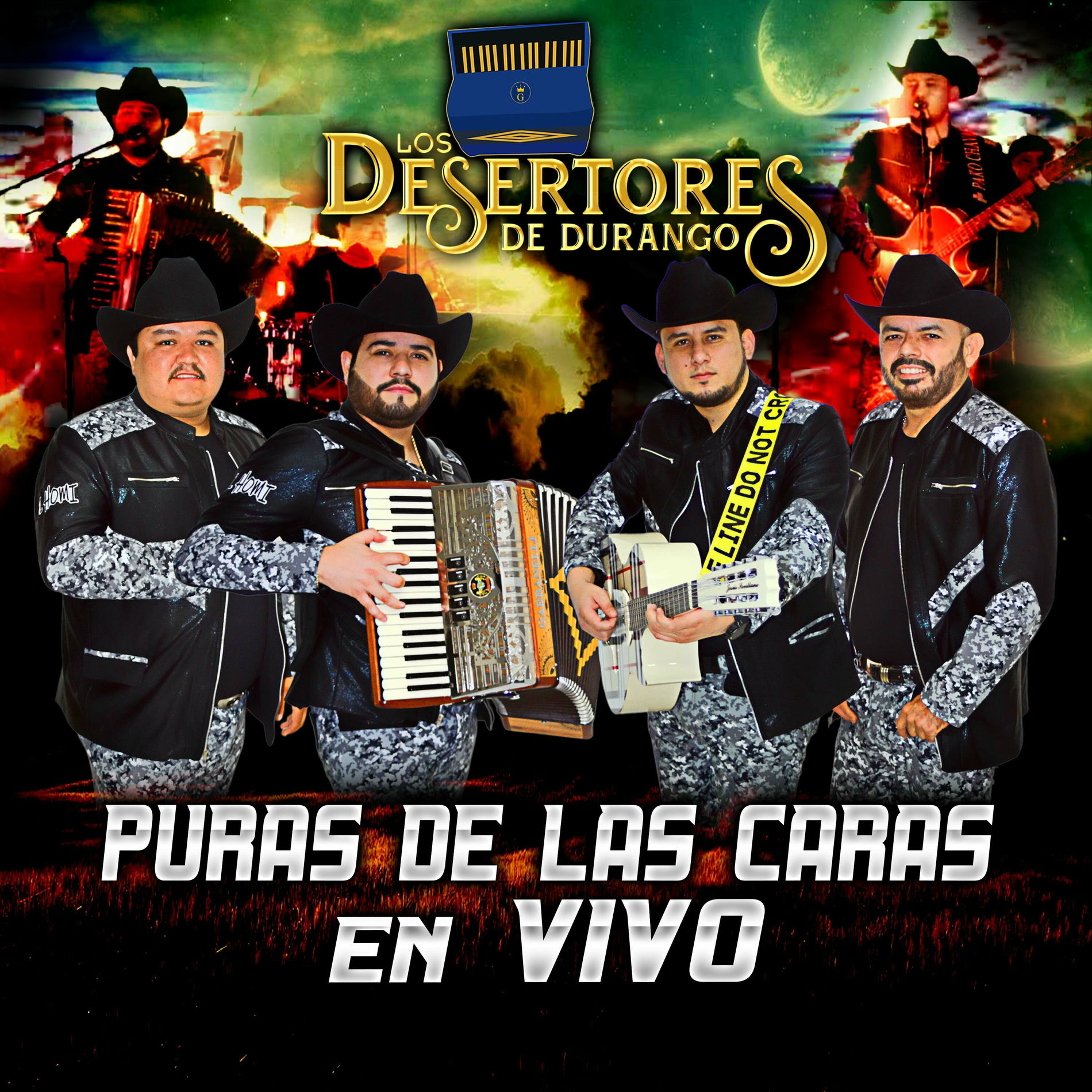 Album cover of Puras de las caras EN VIVO