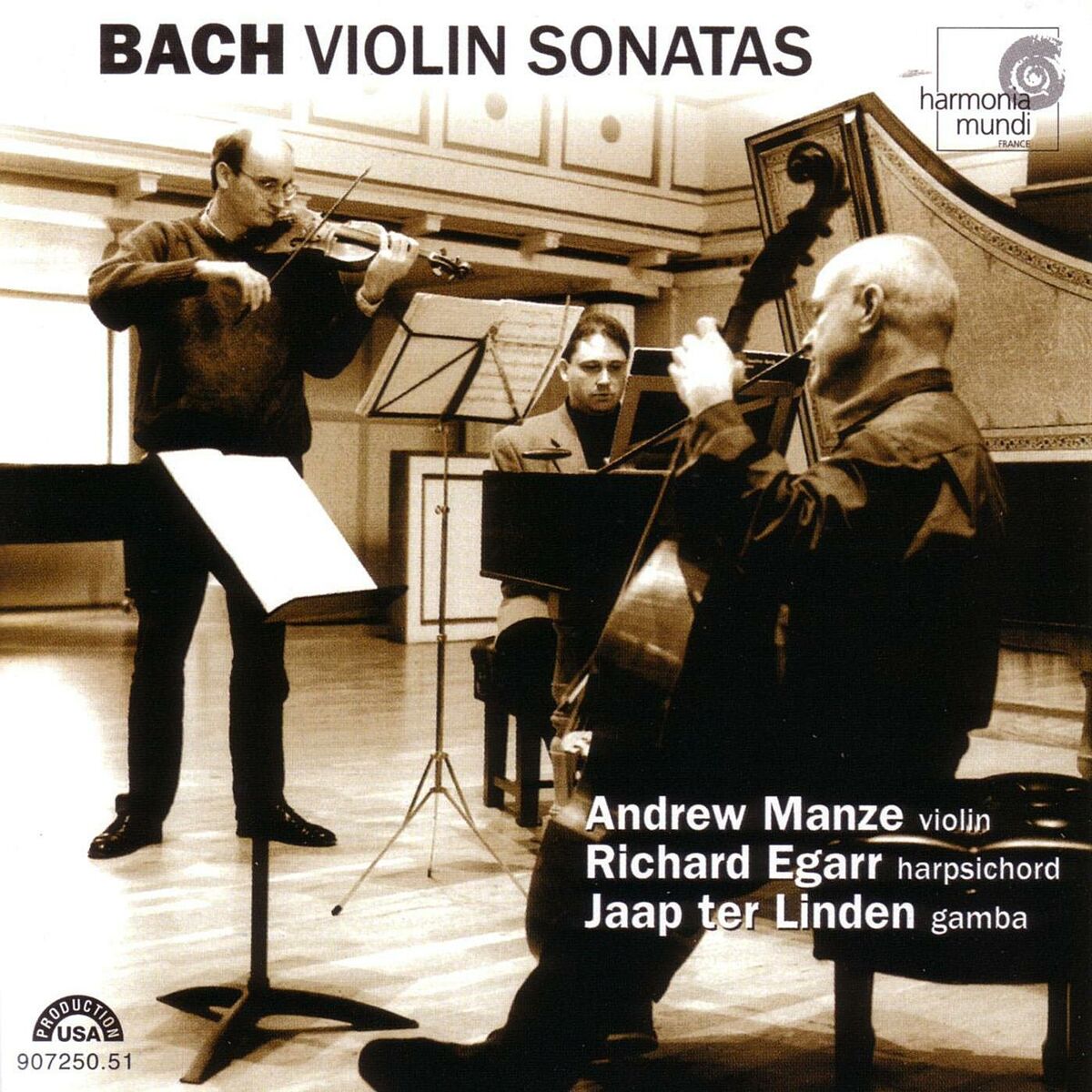 Album cover of J.S. Bach: Violin Sonatas