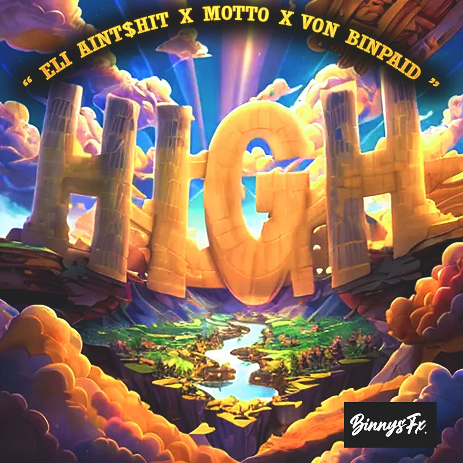 Album cover of High (feat. Von BinPaid & Motto)