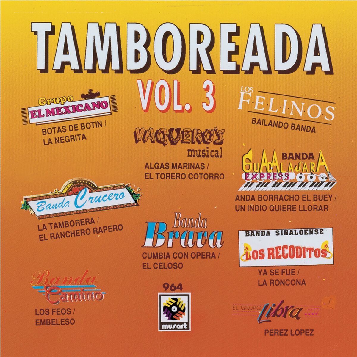 Album cover of Tamboreada, Vol. 3