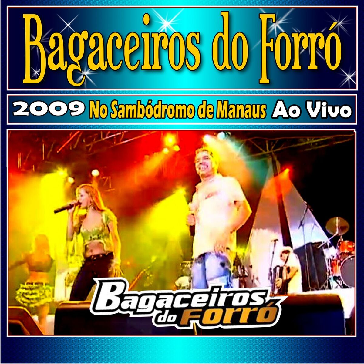 Album cover of No Sambódromo de Manaus Ao Vivo 2009