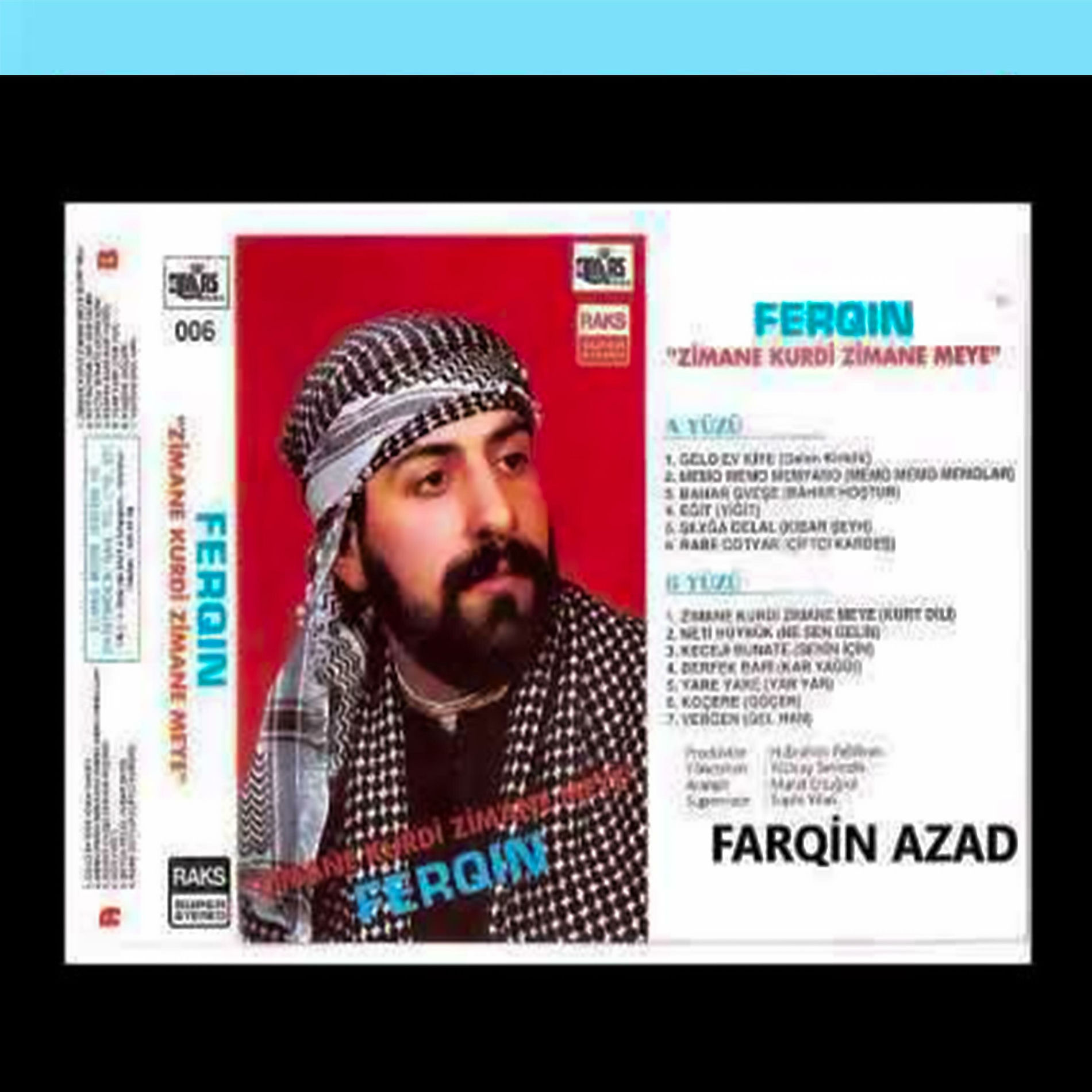 Album cover of FARQIN AZAD-ZIMANE KURDI ZIMANE MEYE