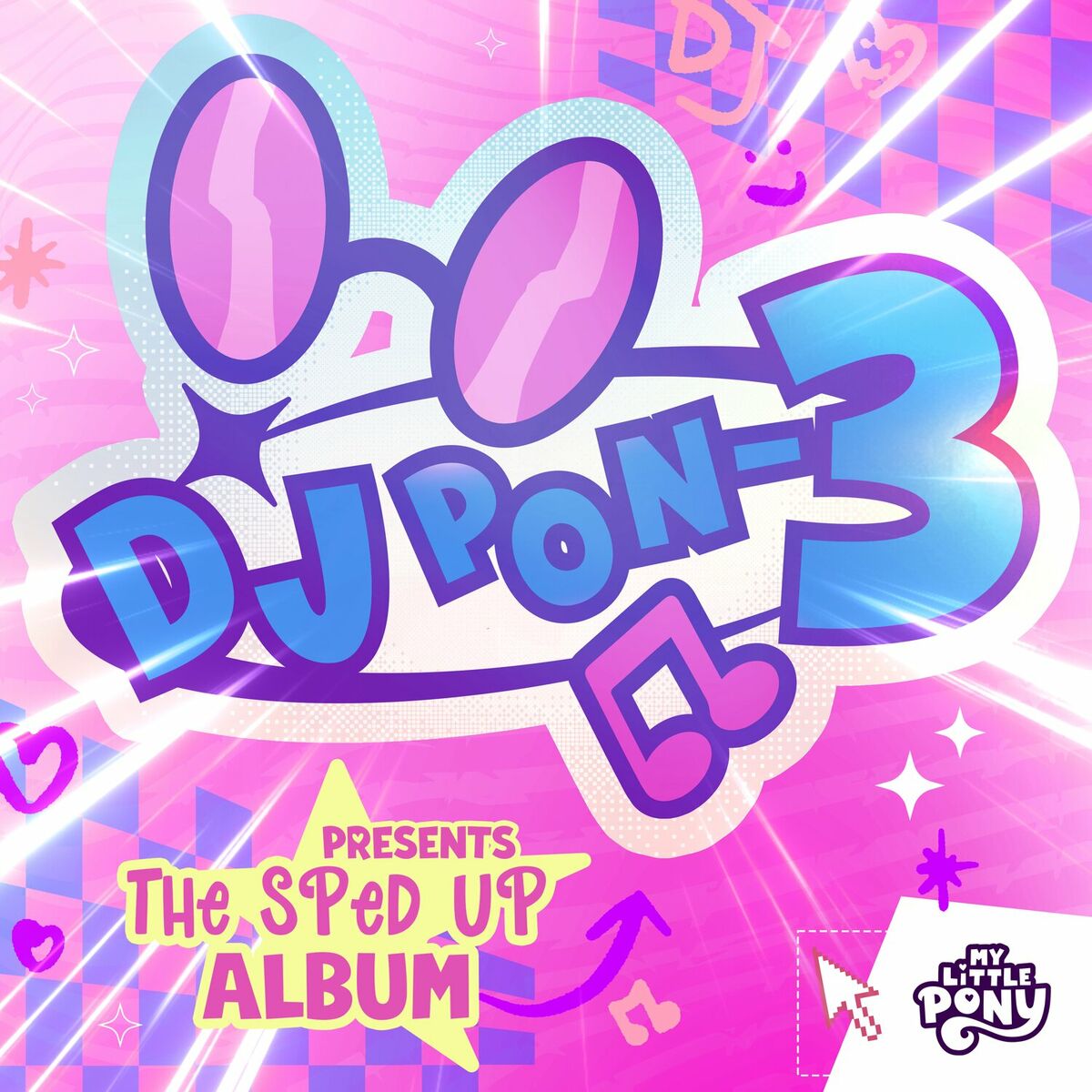 Album cover of DJ Pon-3 Presents: The Sped Up Album Vol. 1