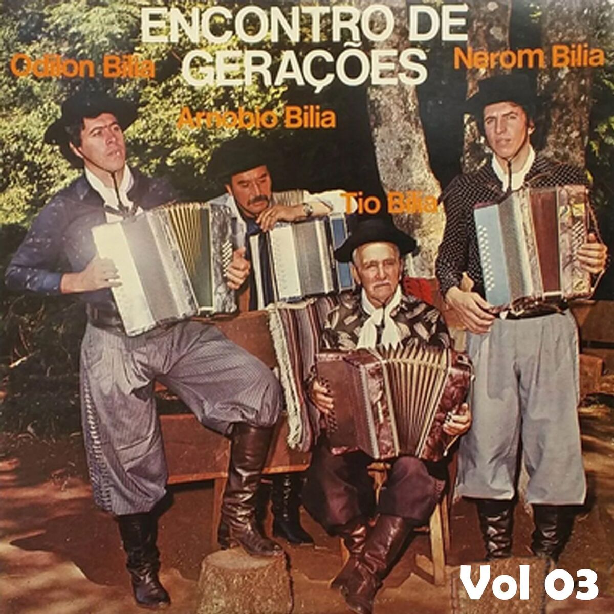 Album cover of TIO BILIA - ENCONTRO DE GERAÇÕES VOL 3