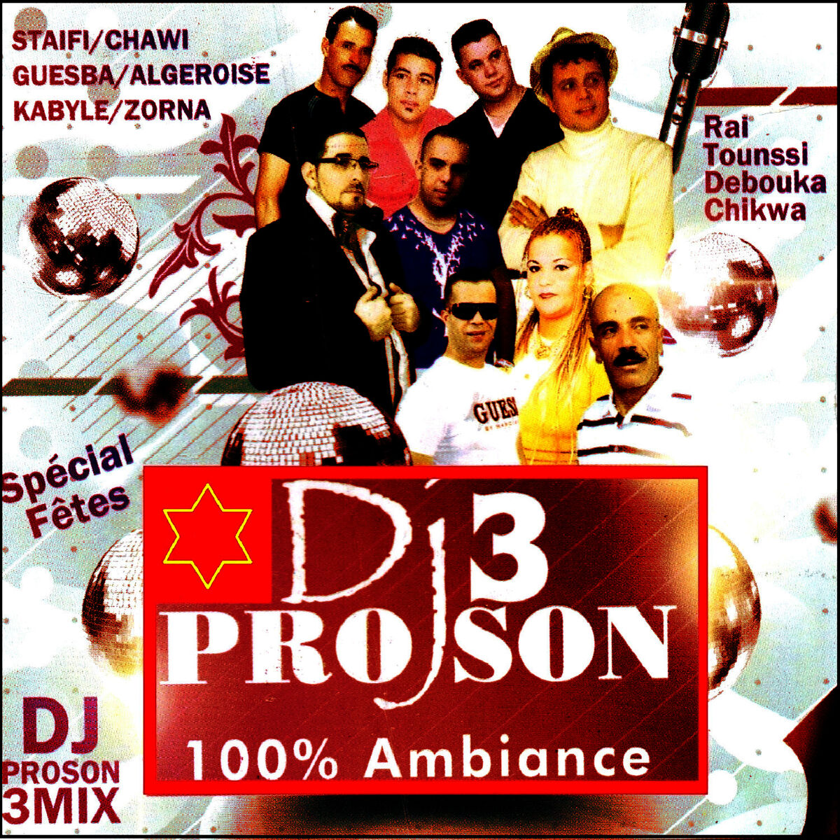 Album cover of DJ Proson 100% Ambiance , Vol. 3