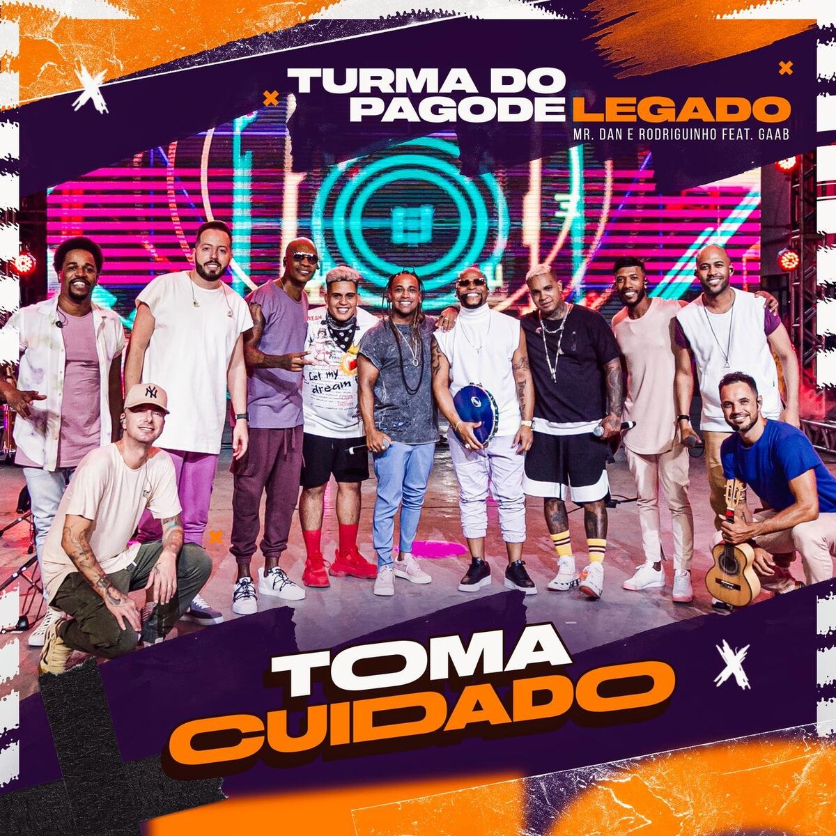 Album cover of Toma Cuidado (feat. Mr. Dan) (Ao Vivo)