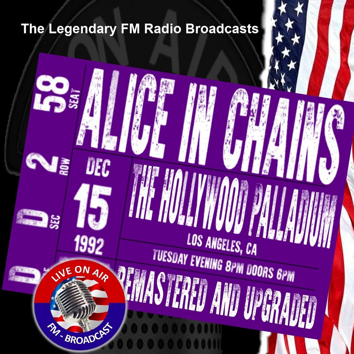 Album cover of Legendary FM Broadcasts - The Hollywood Palladium, Los Angeles CA 15th December 1992
