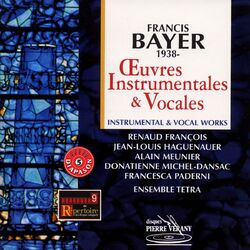 Cover of Bayer : œuvres instrumentales & vocales
