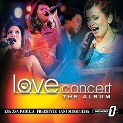 Cover of Love Concert the Album, Vol. 1