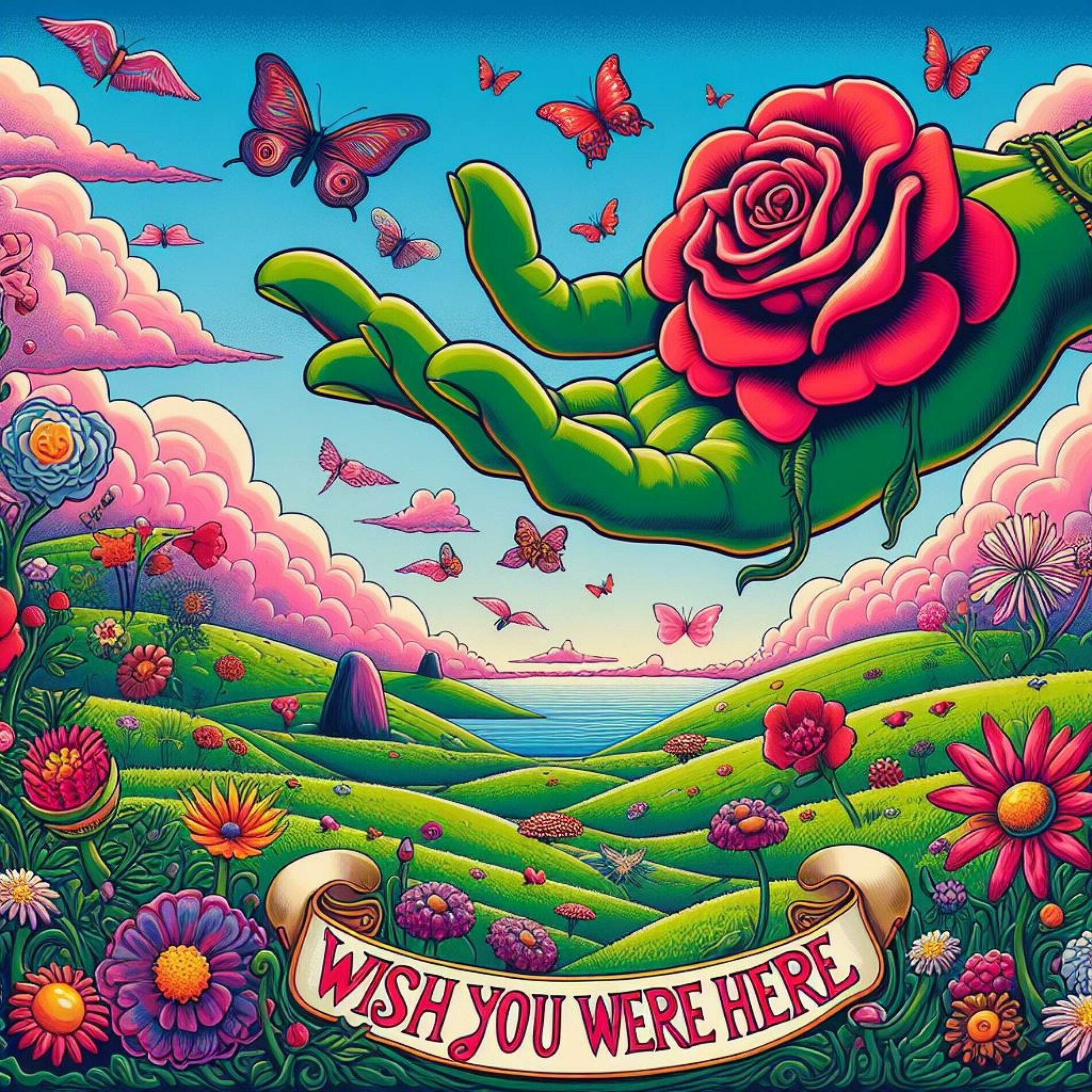Album cover of Wish You Were Here