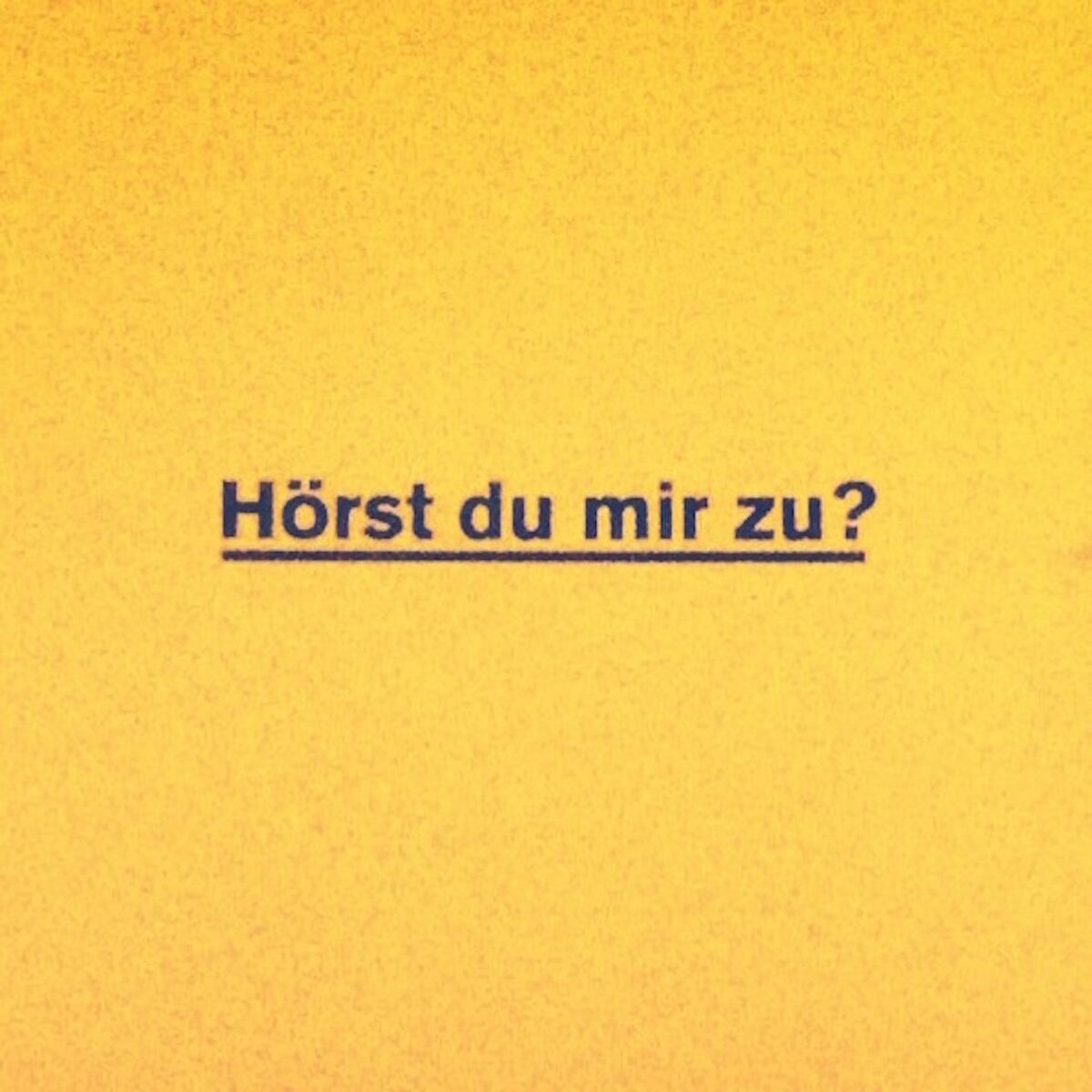 Album cover of Hörst Du Mir zu? (Extended Version)
