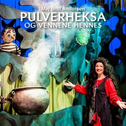 Cover of Pulverheksa og vennene hennes (Pulverheksa og vennene hennes - teater)