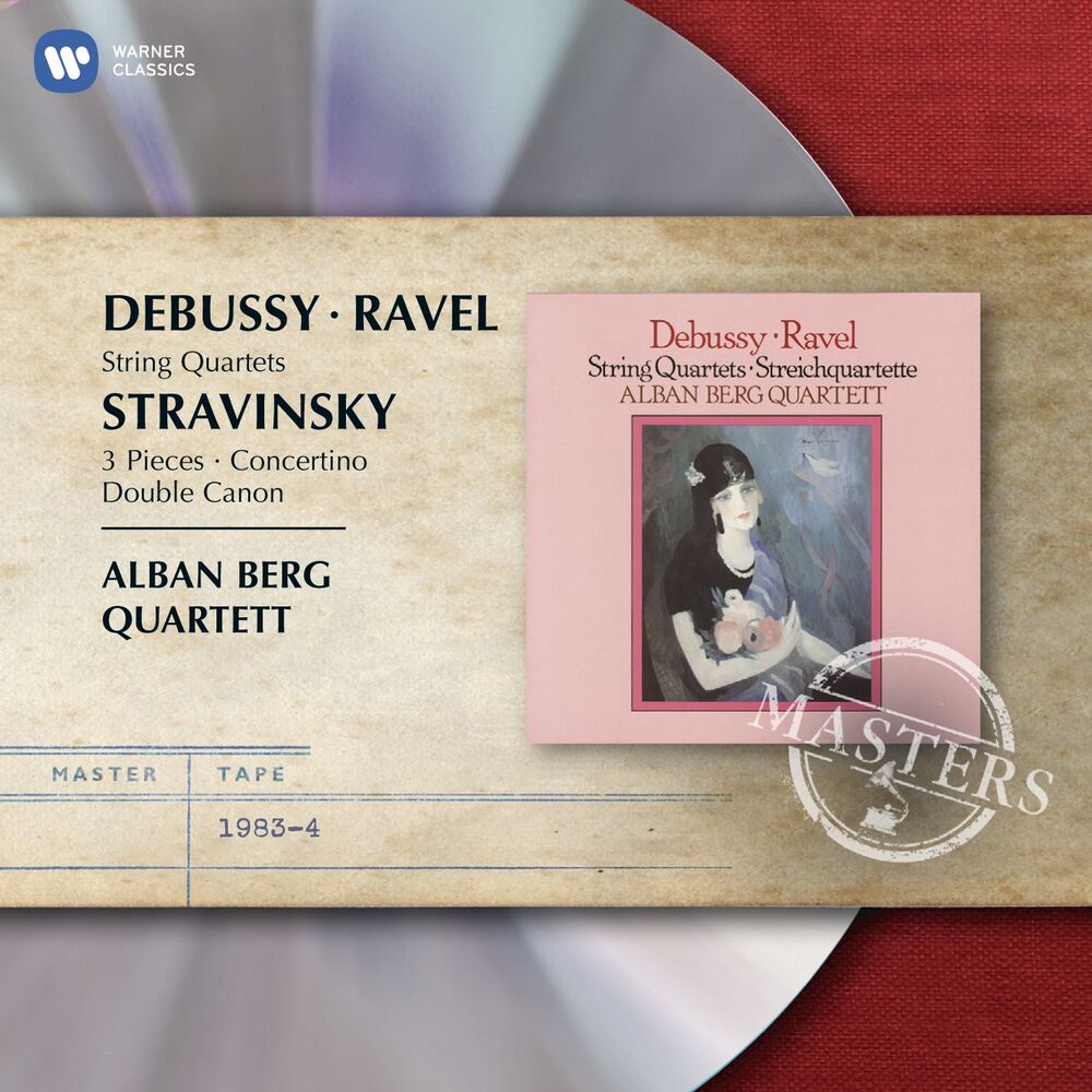 Picture of Ravel & Debussy: String Quartets & Stravinsky: 3 Pieces, Concertino & Double Canon
