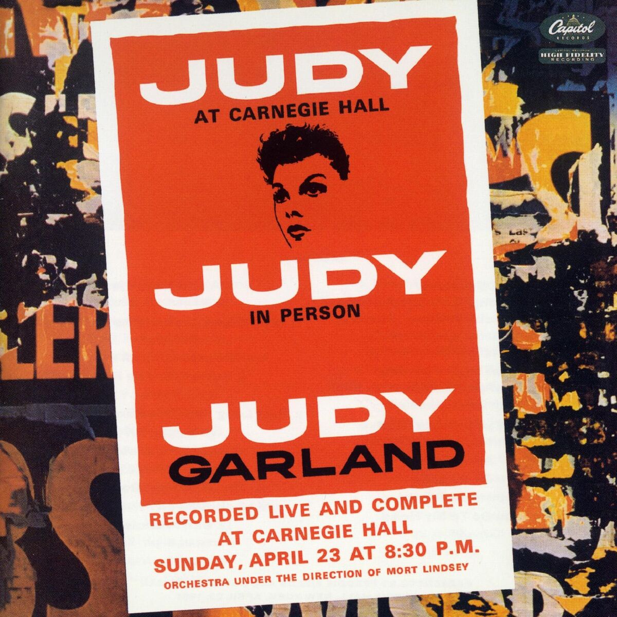 Album cover of Judy At Carnegie Hall