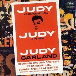 Cover of Judy At Carnegie Hall