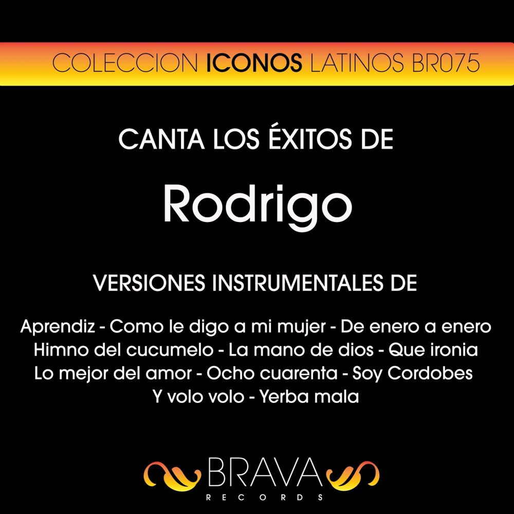 Picture of Canta los Exitos de Rodrigo