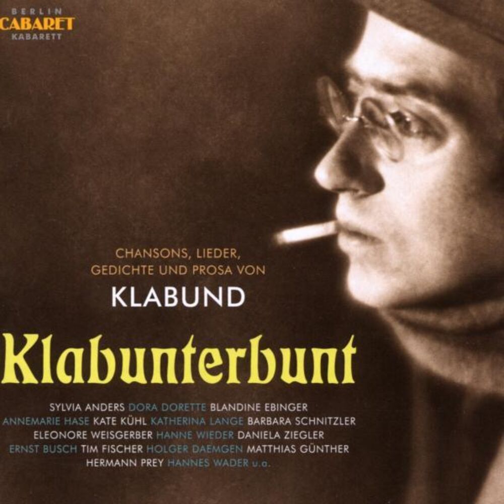 Picture of Klabund: Vocal Music