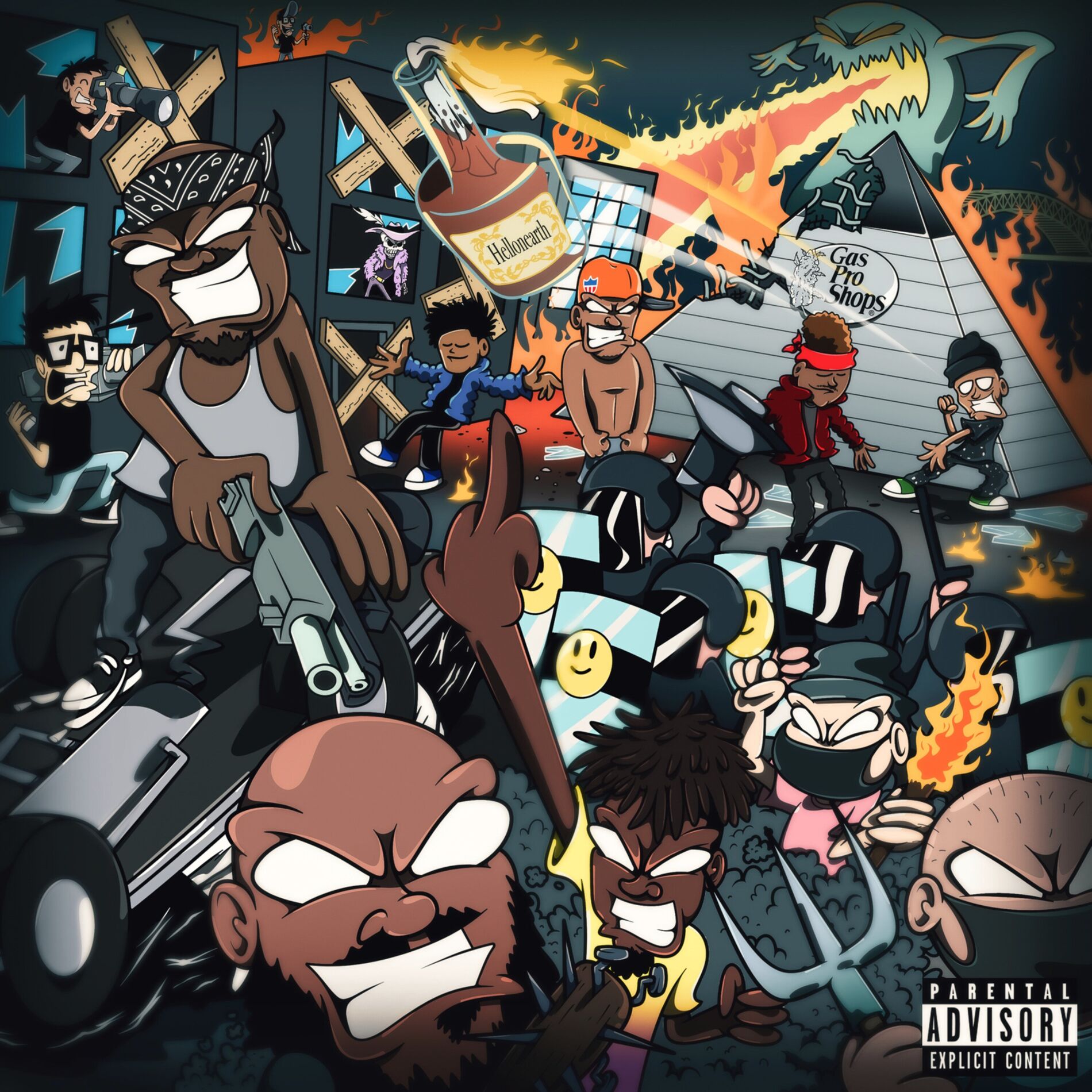 Album cover of END OF DAYZ