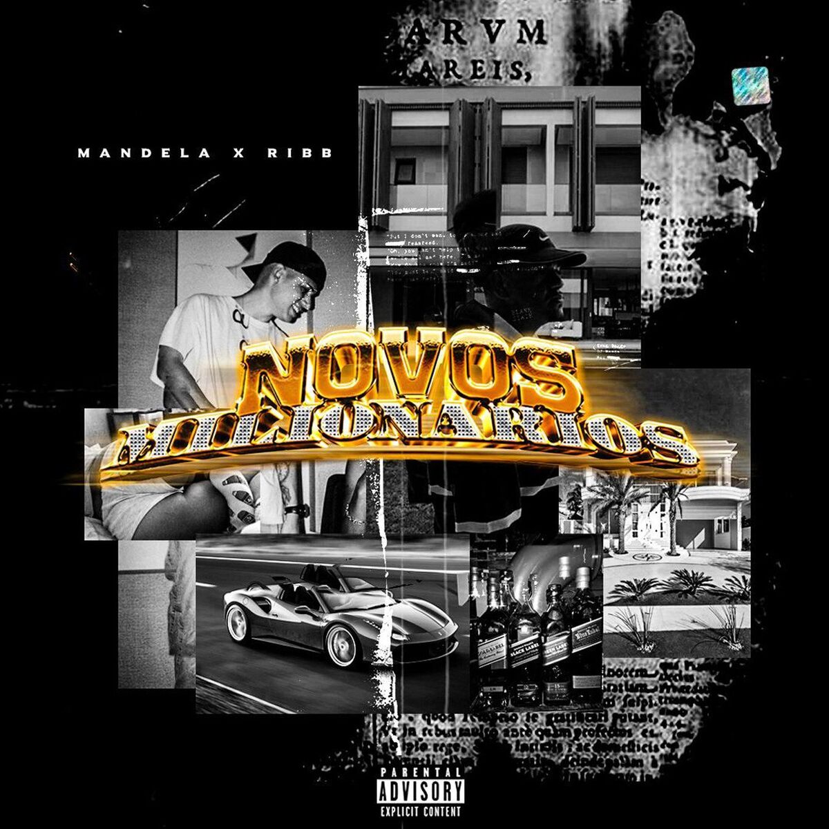 Album cover of Novos Milionários