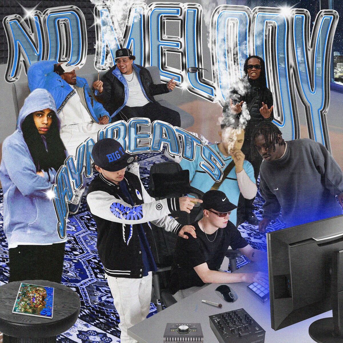 Album cover of no melody