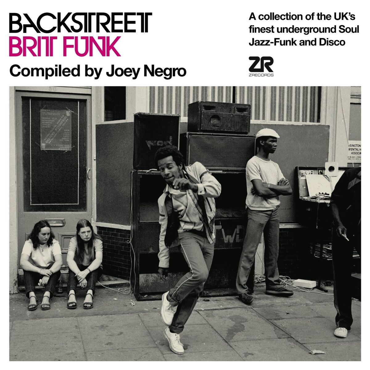Album cover of Back Street Brit Funk compiled by Joey Negro
