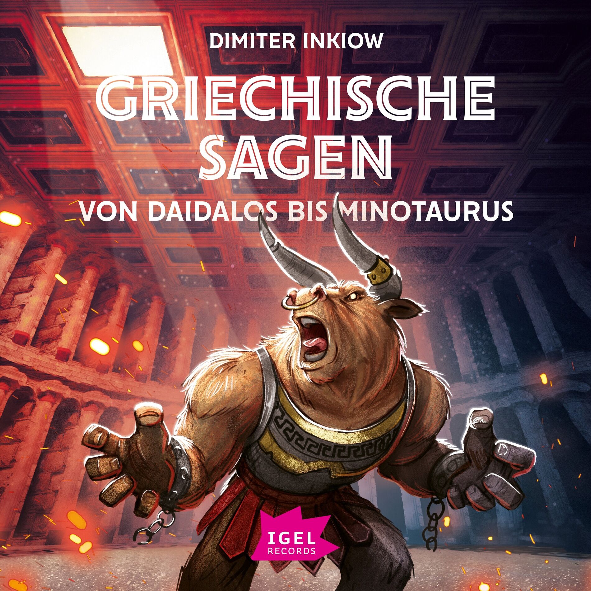 Album cover of Griechische Sagen. Von Daidalos bis Minotaurus