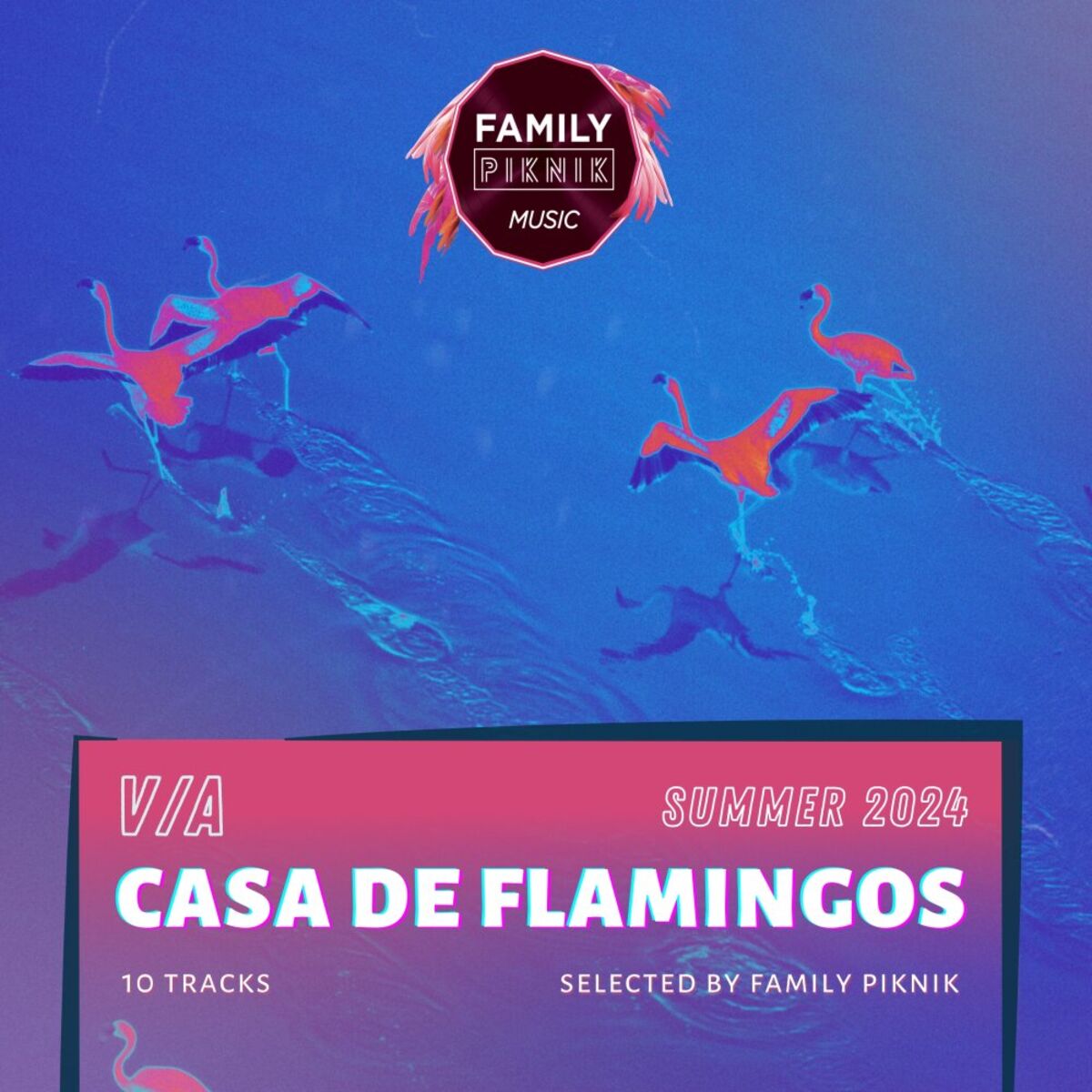 Album cover of Family Piknik - Casa de Flamingos V - Summer 2024