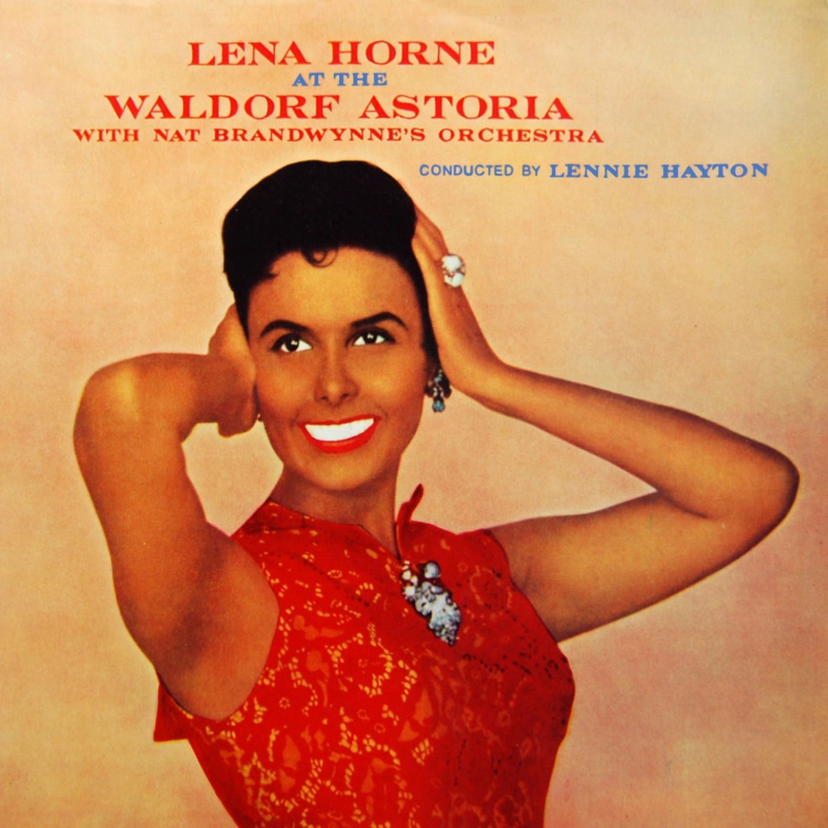 Album cover of Lena Horne at the Waldorf Astoria