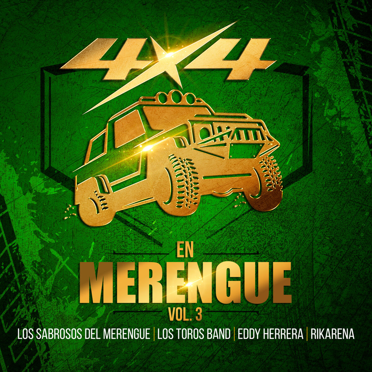 Album cover of 4x4 en Merengue, Vol. 3