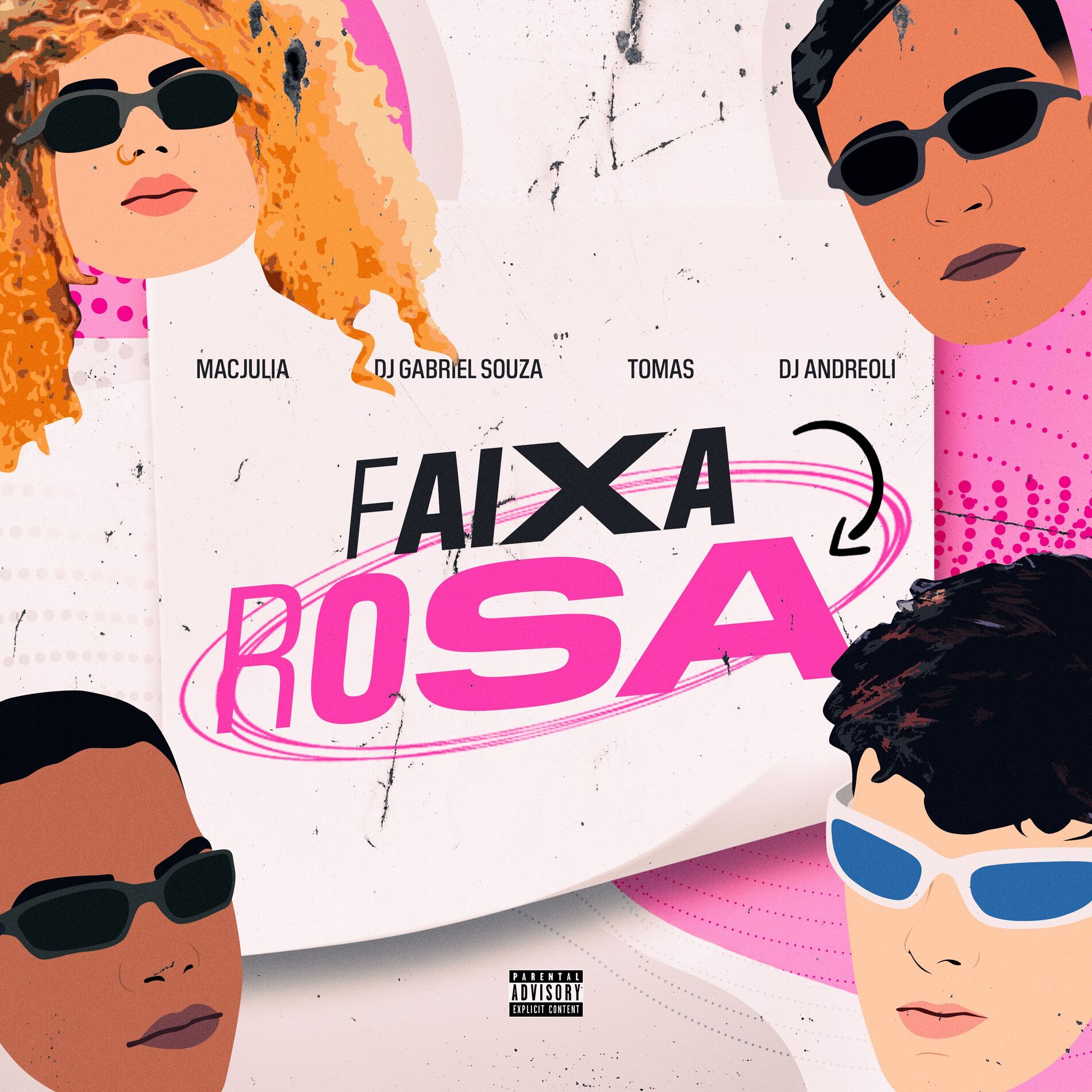 Album cover of Faixa Rosa Eletrofunk