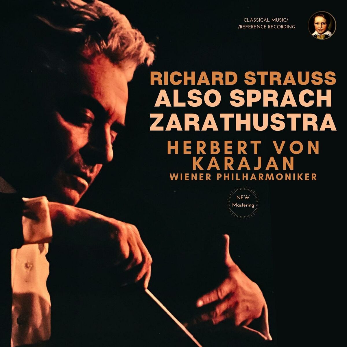 Album cover of Richard Strauss: Also Sprach Zarathustra, Op. 30 by Herbert von Karajan (2024 Remastered, Vienna 1959)