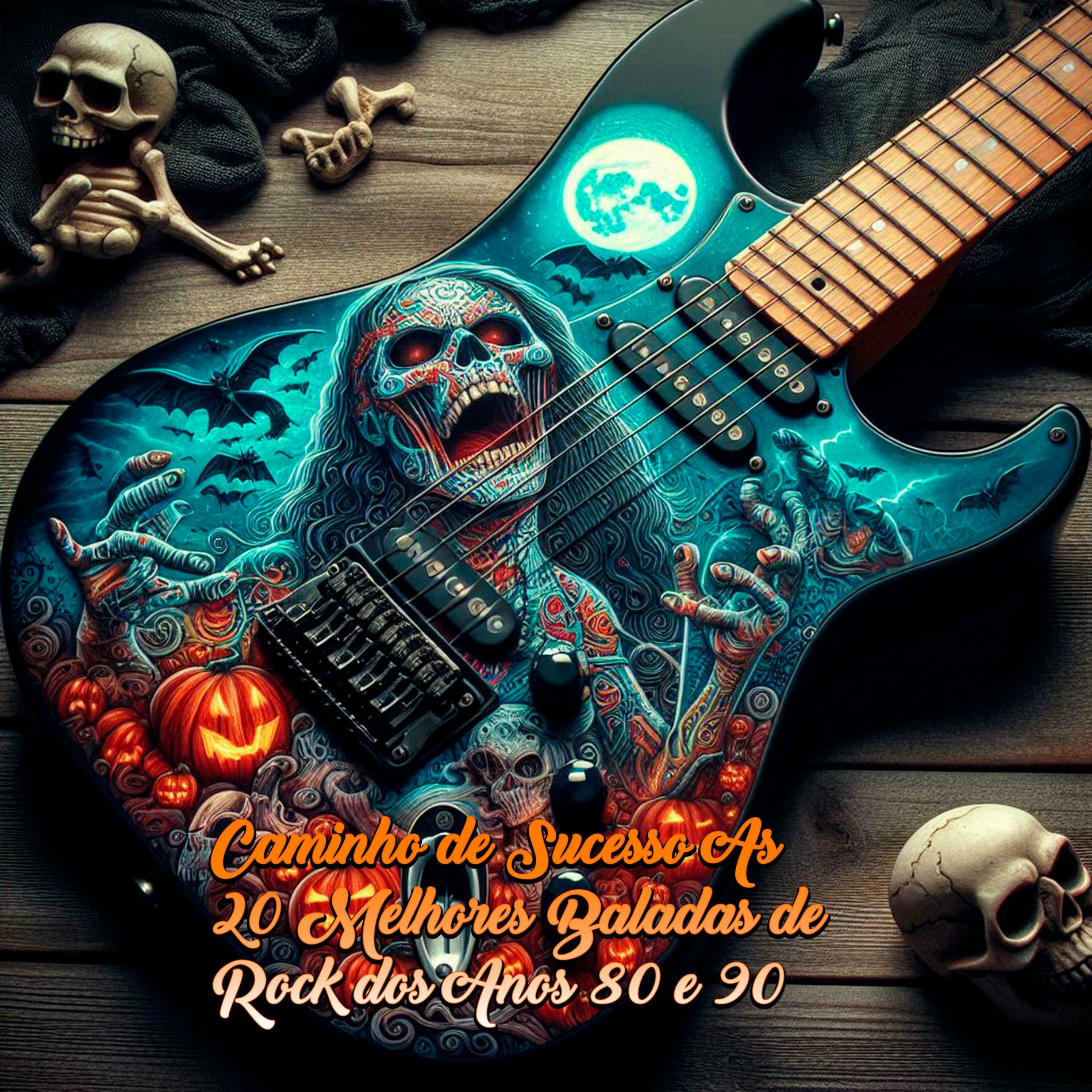 Album cover of Caminho de Sucesso As 20 Melhores Baladas de Rock dos Anos 80 e 90