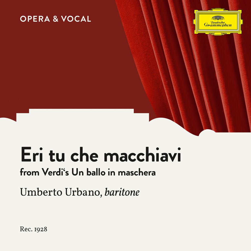 Picture of Verdi: Un ballo in maschera: Eri tu che macchiavi