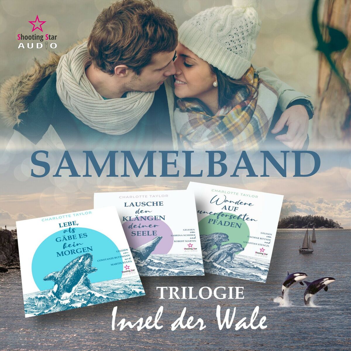 Album cover of Insel der Wale, Sammelband: Teil 1-3 (ungekürzt)