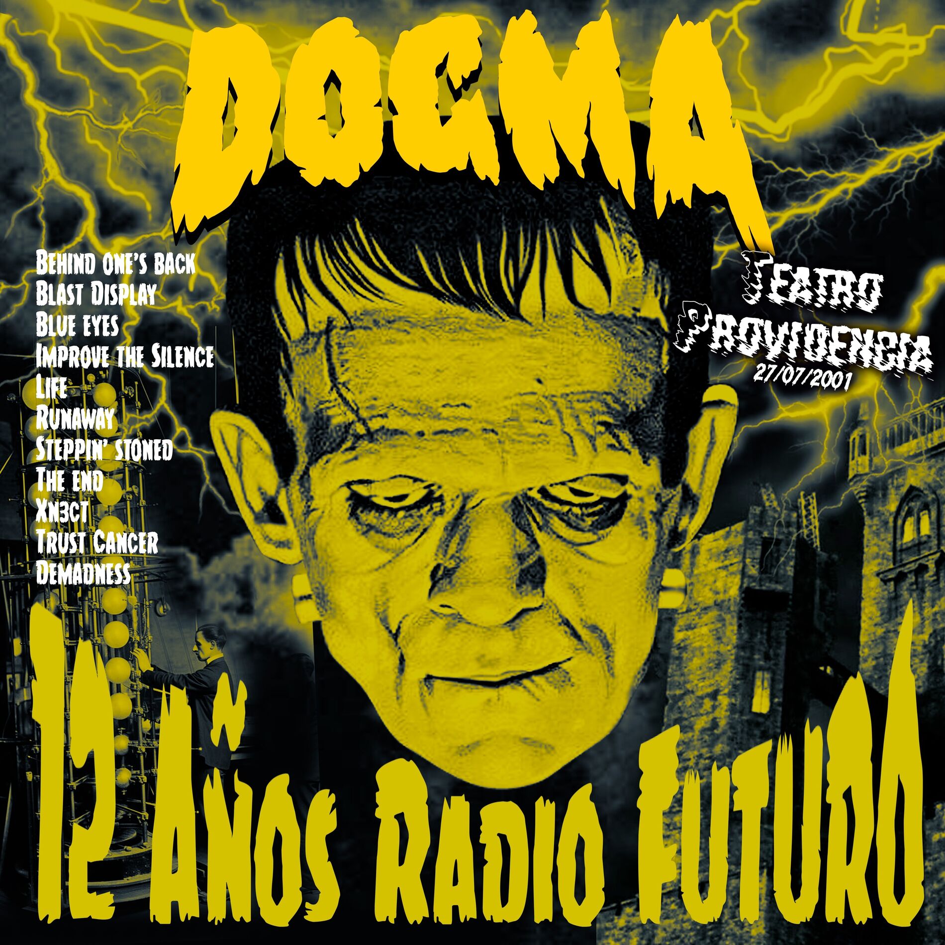 Album cover of Dogma- 12 años Radio Futuro (Live at Teatro Providencia, 07/27/2001)
