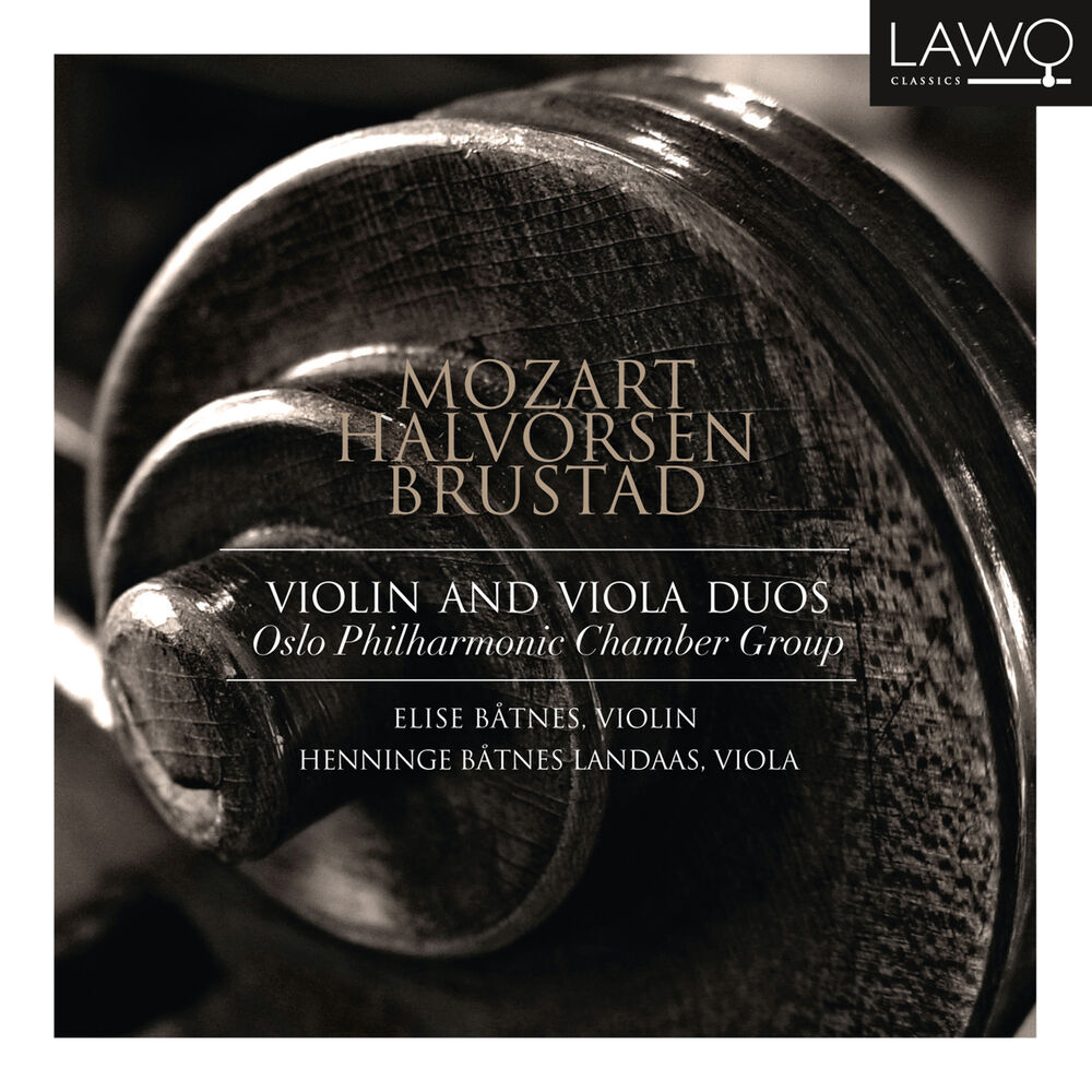 Picture of Mozart - Halvorsen - Brustad , Violin and Viola Duos
