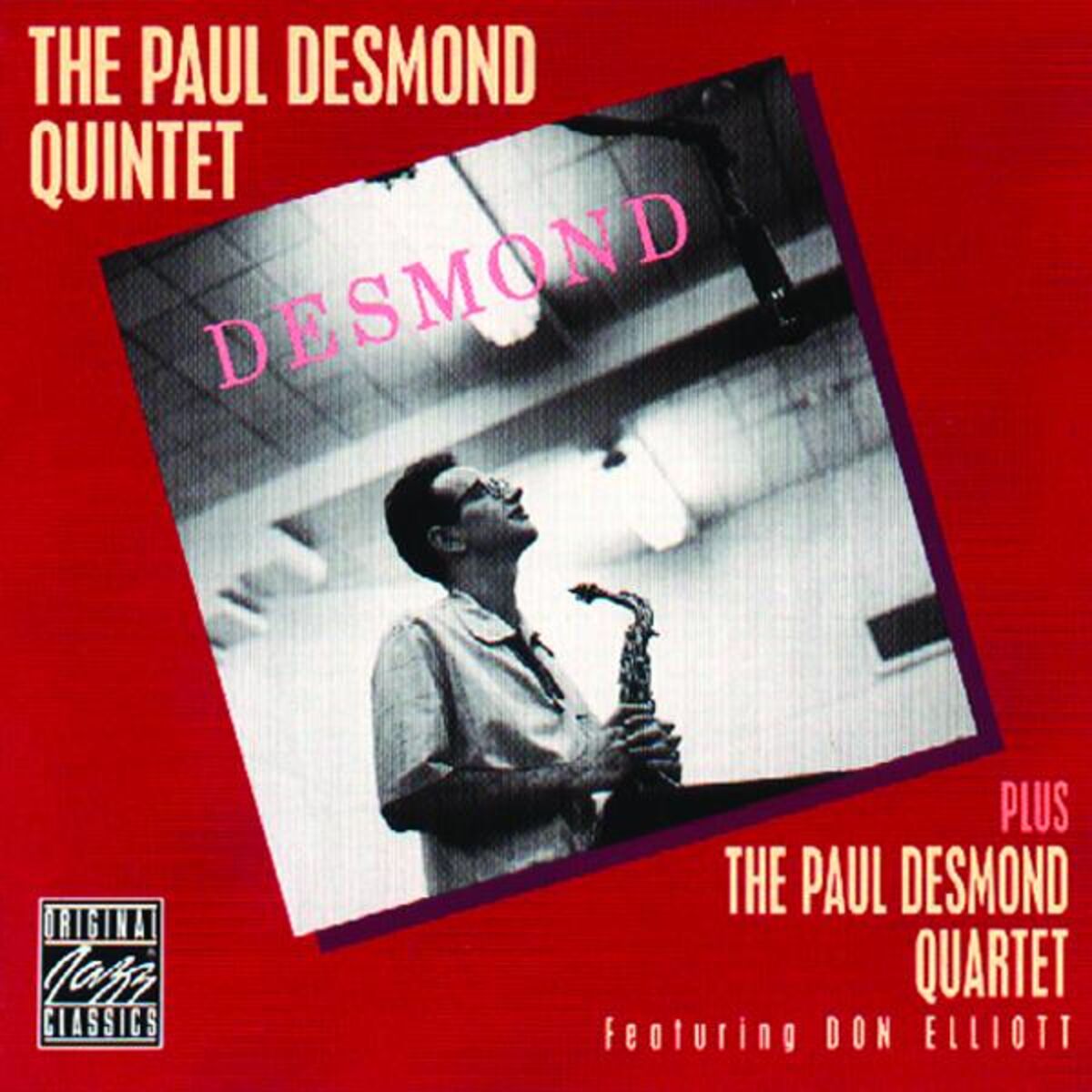 Album cover of The Paul Desmond Quintet Plus The Paul Desmond Quartet