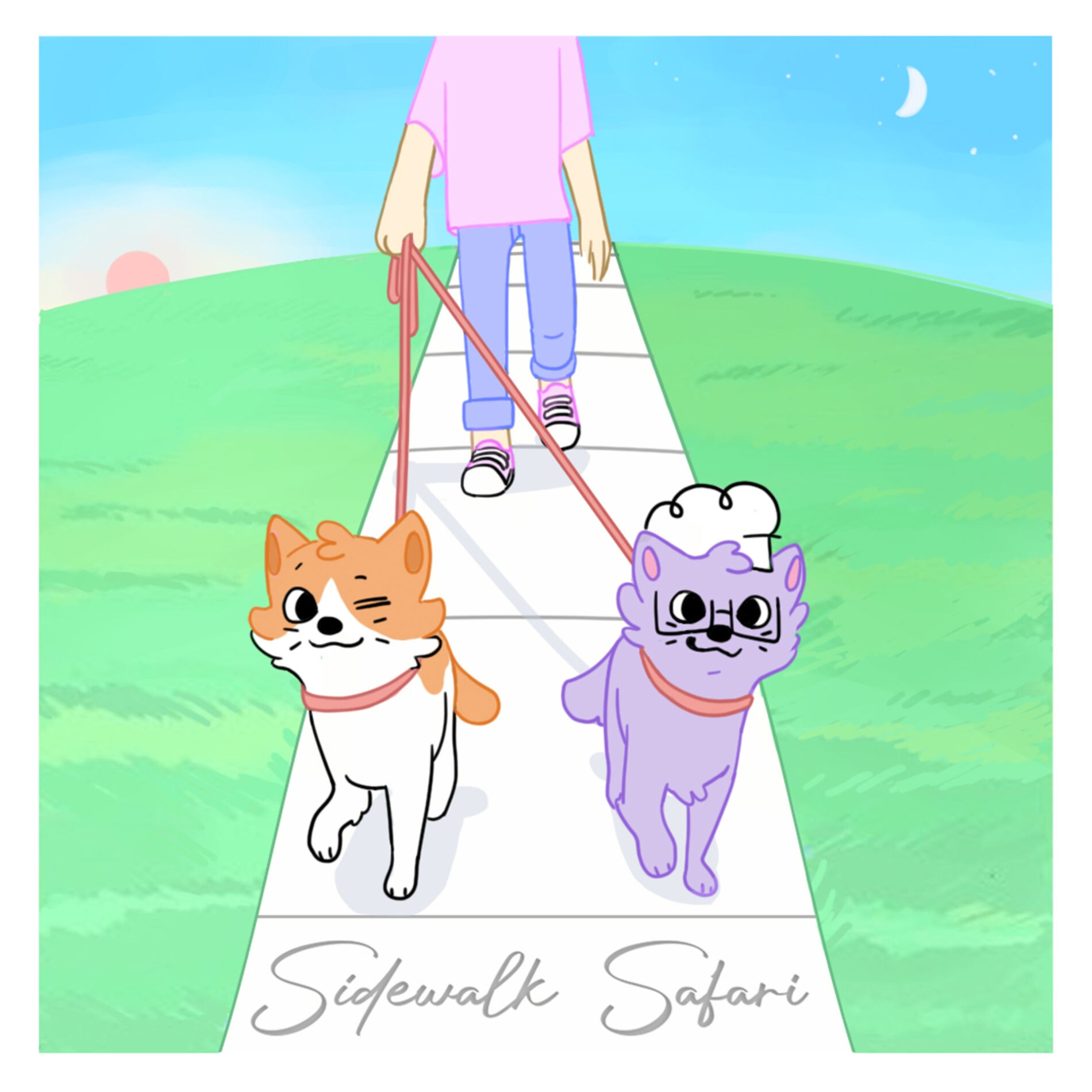 Album cover of sidewalk safari