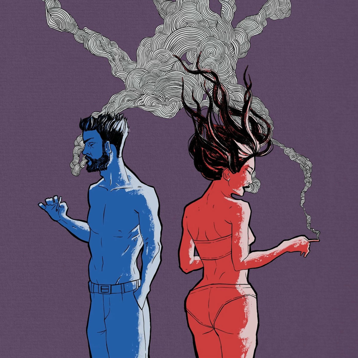 Album cover of Red & Blue