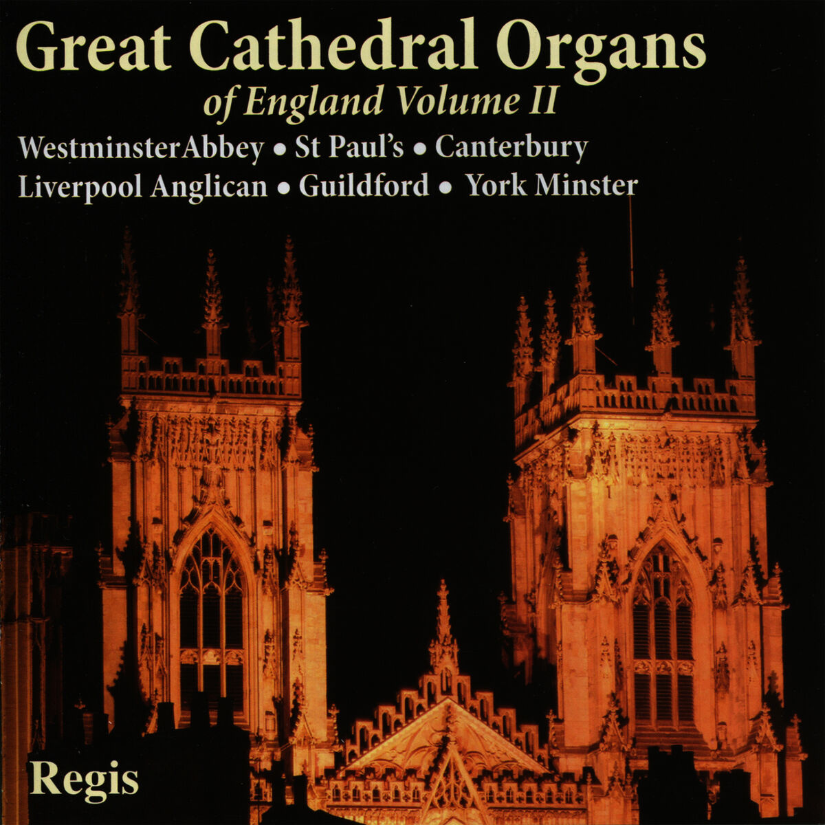 Album cover of Great Cathedral Organs of England, Vol. 2