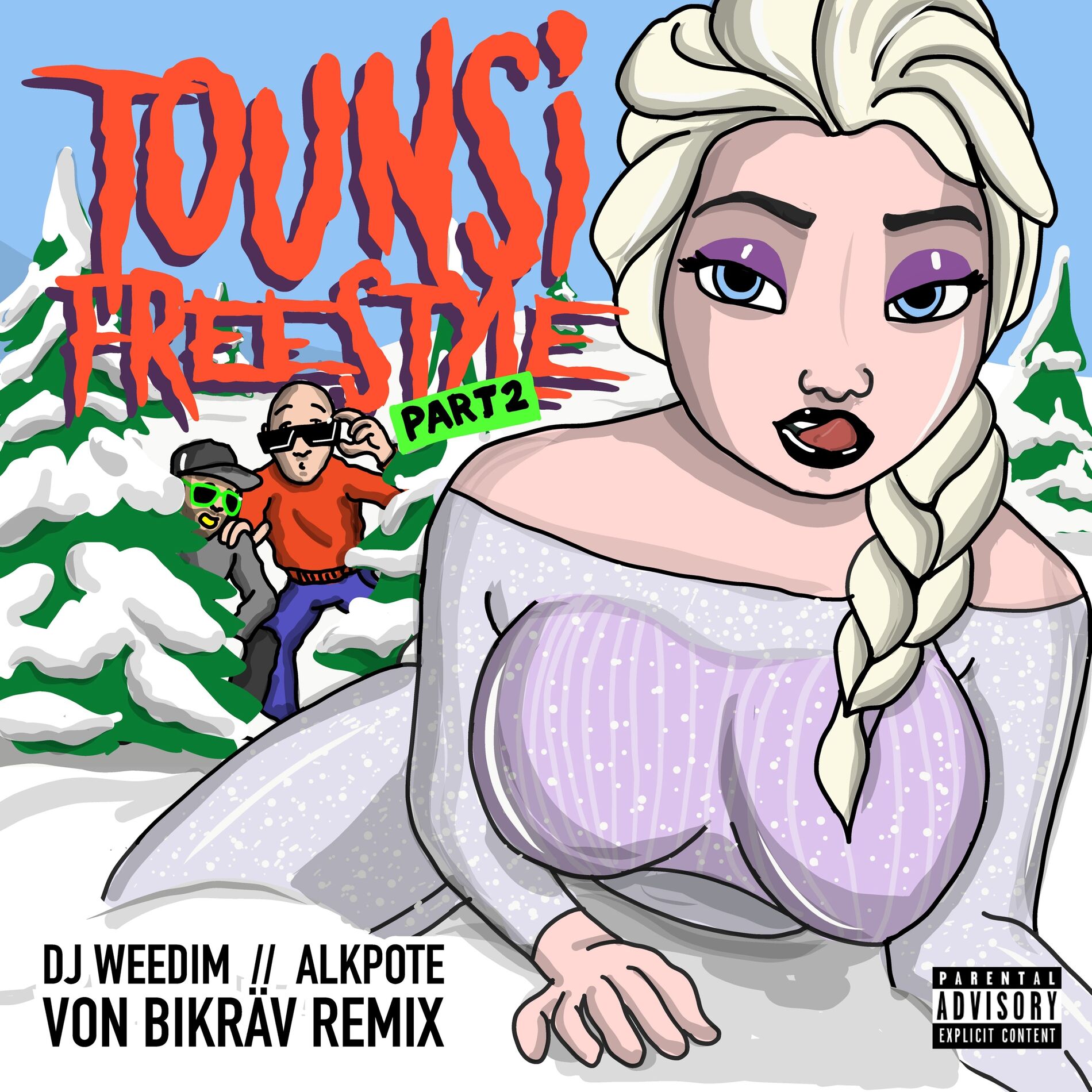 Album cover of Tounsi Freestyle Pt.2 (Von Bikräv Remix)