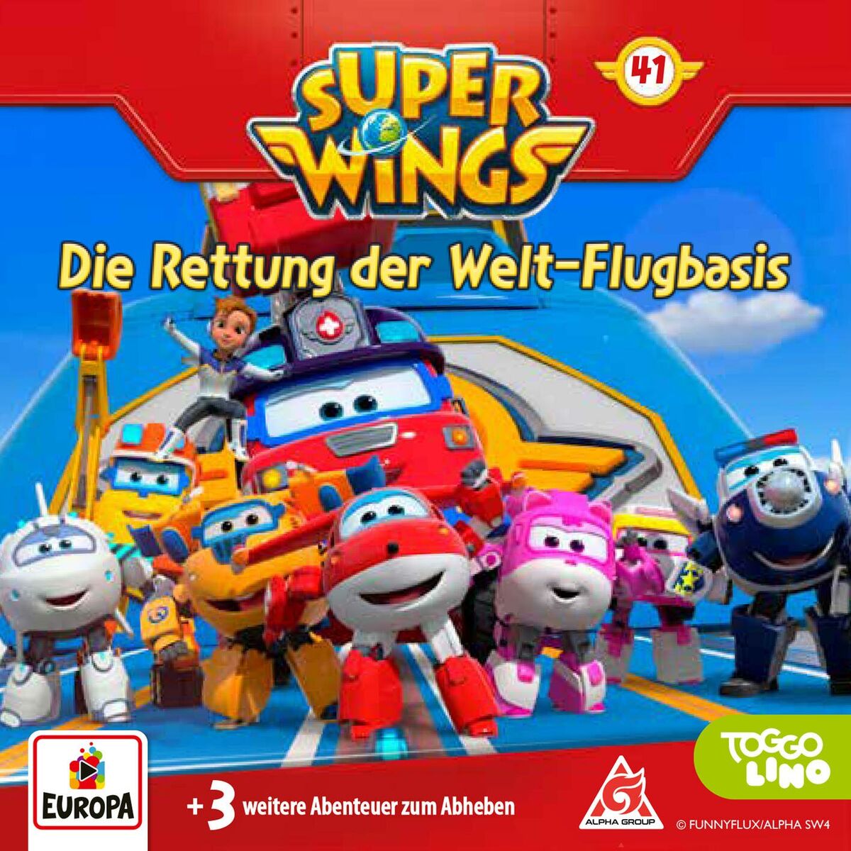Album cover of Folge 41: Die Rettung der Welt-Flugbasis