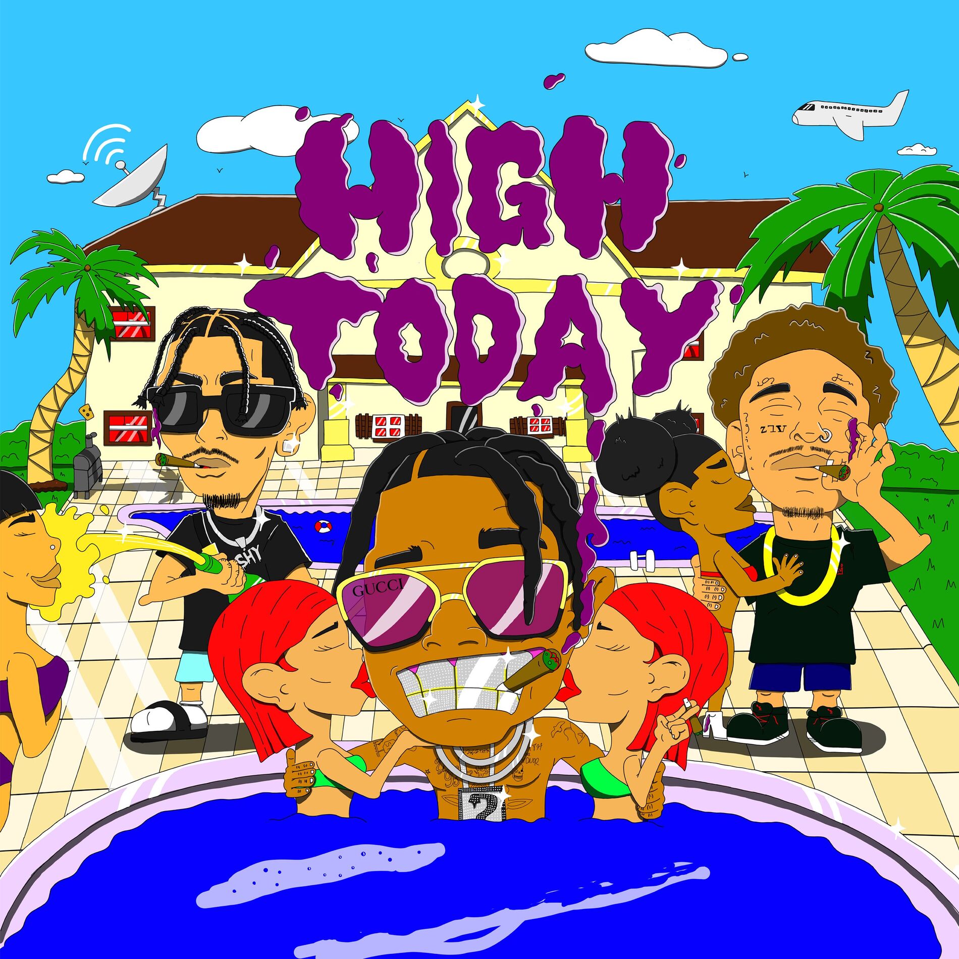 Album cover of High Today (feat. Shyteckk & Myke Bleze)