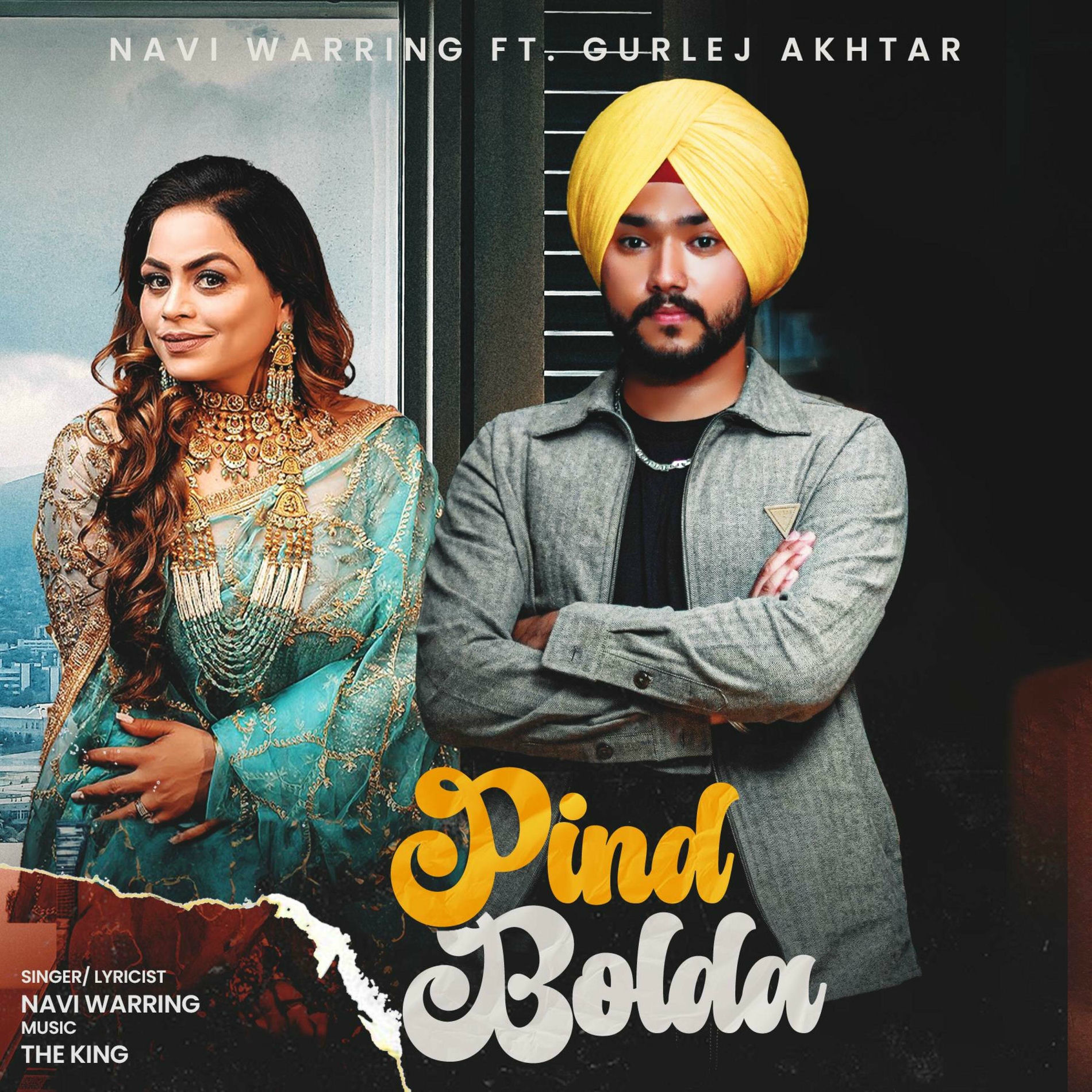 Album cover of Pind Bolda (feat. gurlez akhtar & the king)