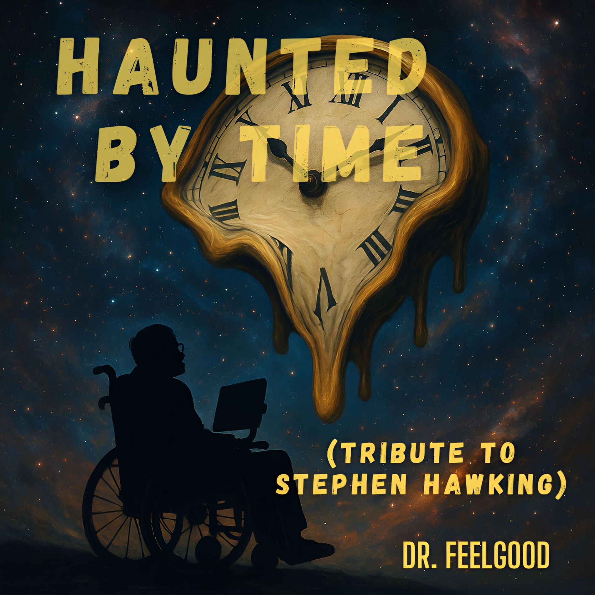 Album cover of Haunted by Time (Tribute to Stephen Hawking)