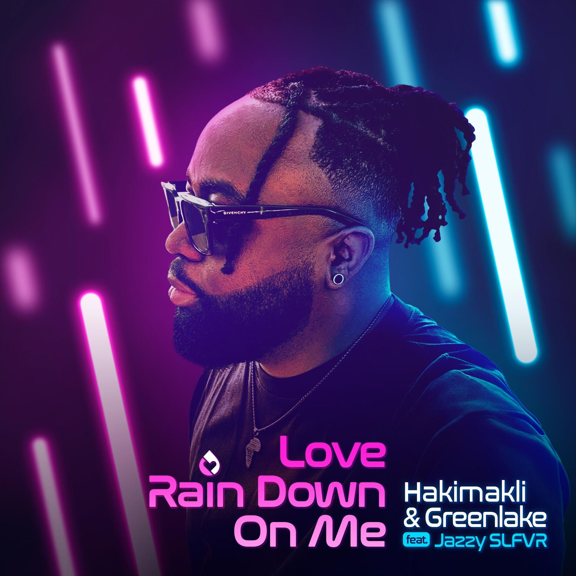 Album cover of Love rain down on me (feat. Hakimakli & Jazzy SLFVR)