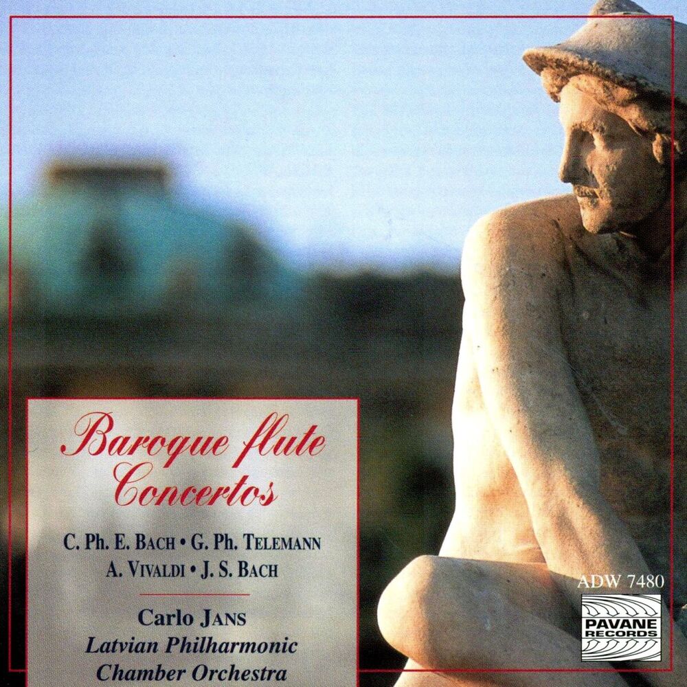 Picture of C.P.E. Bach, Telemann, Vivaldi & Bach: Baroque Flute Concertos